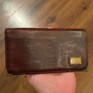 American Vintage Rich Brown Leather Wallet